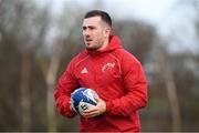 14 January 2020; JJ Hanrahan during a Munster Rugby training session at University of Limerick in Limerick. Photo by Matt Browne/Sportsfile