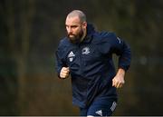 14 January 2020; Scott Fardy during a Leinster Rugby squad training session at Leinster Rugby Headquarters in UCD, Dublin. Photo by Harry Murphy/Sportsfile