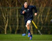 14 January 2020; Scott Fardy during a Leinster Rugby squad training session at Leinster Rugby Headquarters in UCD, Dublin. Photo by Harry Murphy/Sportsfile
