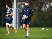 14 January 2020; Rob Kearney during a Leinster Rugby squad training session at Leinster Rugby Headquarters in UCD, Dublin. Photo by Harry Murphy/Sportsfile