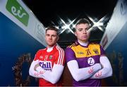 15 January 2020; (EDITOR'S NOTE: This image was created using a starburst filter) eir sport has today announced the details of its 2020 Allianz Leagues coverage. On hand for the launch were Cork’s Alan Cadogan, Wexford’s Rory O'Connor, Dublin’s Paul Mannion and Kerry’s Paul Geaney. Over seven weekends eir sport will broadcast 15 football and hurling games and become the home of Saturday night live GAA. The coverage kicks off on Saturday 25th January, with a massive triple header across its channels, including the All-Ireland football & hurling champions. Pictured at the launch are Alan Cadogan of Cork, left, and Rory O'Connor of Wexford. Photo by Brendan Moran/Sportsfile