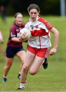 22 June 2019; Cara Donnelly of Derry during the Ladies Football All-Ireland U14 Bronze Final 2019 match between Derry and Westmeath at St Aidan's GAA Club in Templeport, Cavan. Photo by Ray McManus/Sportsfile