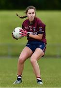 22 June 2019; Aine Ditullio of Westmeath during the Ladies Football All-Ireland U14 Bronze Final 2019 match between Derry and Westmeath at St Aidan's GAA Club in Templeport, Cavan. Photo by Ray McManus/Sportsfile
