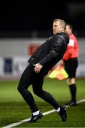 17 January 2020; Dundalk manager Vinny Perth during the Pre-Season Friendly match between Dundalk and UCD at Oriel Park in Dundalk, Co. Louth. Photo by Harry Murphy/Sportsfile