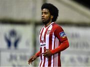 17 January 2020; Walter Figueria of Derry City during the Pre-Season Friendly between Drogheda United and Derry City at United Park in Drogheda, Co. Louth. Photo by Ben McShane/Sportsfile