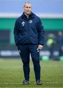 18 January 2020; Leinster senior coach Stuart Lancaster ahead of the Heineken Champions Cup Pool 1 Round 6 match between Benetton and Leinster at the Stadio Comunale di Monigo in Treviso, Italy. Photo by Ramsey Cardy/Sportsfile