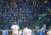 18 January 2020; Supporters during the Heineken Champions Cup Pool 1 Round 6 match between Benetton and Leinster at the Stadio Comunale di Monigo in Treviso, Italy. Photo by Ramsey Cardy/Sportsfile