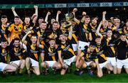 18 January 2020; Conahy Shamrocks players celebrate after the AIB GAA Hurling All-Ireland Junior Club Championship Final between Russell Rovers and Conahy Shamrocks at Croke Park in Dublin. Photo by Piaras Ó Mídheach/Sportsfile