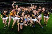 18 January 2020; Conahy Shamrocks players celebrate with the cup after the AIB GAA Hurling All-Ireland Junior Club Championship Final between Russell Rovers and Conahy Shamrocks at Croke Park in Dublin. Photo by Piaras Ó Mídheach/Sportsfile