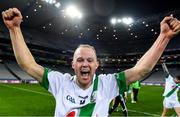 18 January 2020; Tommy Walsh of Tullaroan celebrates after the AIB GAA Hurling All-Ireland Intermediate Club Championship Final between Fr. O’Neill's and Tullaroan at Croke Park in Dublin. Photo by Piaras Ó Mídheach/Sportsfile