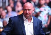 18 January 2020; UFC President Dana White prior to the UFC 246 Welterweight bout between Conor McGregor and Donald Cerrone at the T-Mobile Arena in Las Vegas, Nevada, USA. Photo by Mark J. Rebilas / USA TODAY Sports via Sportsfile