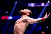 18 January 2020; Conor McGregor prior to his UFC 246 Welterweight bout with Donald Cerrone at the T-Mobile Arena in Las Vegas, Nevada, USA. Photo by Mark J. Rebilas / USA TODAY Sports via Sportsfile