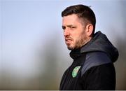 18 January 2020; Bray Wanderers manager Gary Cronin during the Pre-Season Friendly between Shamrock Rovers and Bray Wanderers at Roadstone Group Sports Club in Dublin. Photo by Ben McShane/Sportsfile