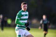 18 January 2020; Kieran Toland of Shamrock Rovers during the Pre-Season Friendly between Shamrock Rovers and Bray Wanderers at Roadstone Group Sports Club in Dublin. Photo by Ben McShane/Sportsfile