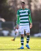 18 January 2020; Graham Burke of Shamrock Rovers during the Pre-Season Friendly between Shamrock Rovers and Bray Wanderers at Roadstone Group Sports Club in Dublin. Photo by Ben McShane/Sportsfile