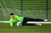 18 January 2020; Conor Walsh of Republic of Ireland prior to the International Friendly match between Republic of Ireland U15 and Australia U17 at FAI National Training Centre in Abbotstown, Dublin. Photo by Seb Daly/Sportsfile