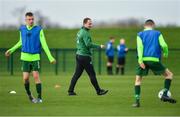 18 January 2020; Republic of Ireland coach William Doyle during the International Friendly match between Republic of Ireland U15 and Australia U17 at FAI National Training Centre in Abbotstown, Dublin. Photo by Seb Daly/Sportsfile