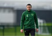 18 January 2020; Republic of Ireland goalkeeping coach Richie Fitzgibbon prior to the International Friendly match between Republic of Ireland U15 and Australia U17 at FAI National Training Centre in Abbotstown, Dublin. Photo by Seb Daly/Sportsfile