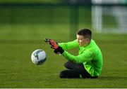 18 January 2020; Conor Walsh of Republic of Ireland prior to the International Friendly match between Republic of Ireland U15 and Australia U17 at FAI National Training Centre in Abbotstown, Dublin. Photo by Seb Daly/Sportsfile