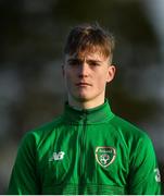 18 January 2020; Cathal Heffernan of Republic of Ireland during the International Friendly match between Republic of Ireland U15 and Australia U17 at FAI National Training Centre in Abbotstown, Dublin. Photo by Seb Daly/Sportsfile