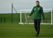 18 January 2020; Republic of Ireland goalkeeping coach Richie Fitzgibbon prior to the International Friendly match between Republic of Ireland U15 and Australia U17 at FAI National Training Centre in Abbotstown, Dublin. Photo by Seb Daly/Sportsfile