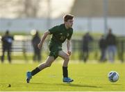 18 January 2020; Pearse O’Brien of Republic of Ireland during the International Friendly match between Republic of Ireland U15 and Australia U17 at FAI National Training Centre in Abbotstown, Dublin. Photo by Seb Daly/Sportsfile