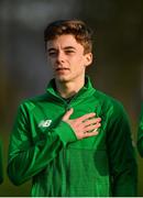 18 January 2020; Pearse O’Brien of Republic of Ireland during the International Friendly match between Republic of Ireland U15 and Australia U17 at FAI National Training Centre in Abbotstown, Dublin. Photo by Seb Daly/Sportsfile