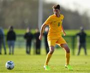 18 January 2020; Jared Frack of Australia during the International Friendly match between Republic of Ireland U15 and Australia U17 at FAI National Training Centre in Abbotstown, Dublin. Photo by Seb Daly/Sportsfile