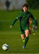 18 January 2020; Kevin Zefi of Republic of Ireland during the International Friendly match between Republic of Ireland U15 and Australia U17 at FAI National Training Centre in Abbotstown, Dublin. Photo by Seb Daly/Sportsfile