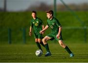 18 January 2020; Pearse O’Brien of Republic of Ireland during the International Friendly match between Republic of Ireland U15 and Australia U17 at FAI National Training Centre in Abbotstown, Dublin. Photo by Seb Daly/Sportsfile