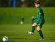 18 January 2020; Kevin Zefi of Republic of Ireland during the International Friendly match between Republic of Ireland U15 and Australia U17 at FAI National Training Centre in Abbotstown, Dublin. Photo by Seb Daly/Sportsfile