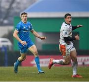 18 January 2020; Garry Ringrose of Leinster and Ian Keatley of Benetton during the Heineken Champions Cup Pool 1 Round 6 match between Benetton and Leinster at the Stadio Comunale di Monigo in Treviso, Italy. Photo by Ramsey Cardy/Sportsfile