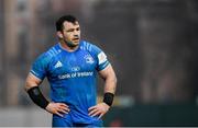 18 January 2020; Cian Healy of Leinster during the Heineken Champions Cup Pool 1 Round 6 match between Benetton and Leinster at the Stadio Comunale di Monigo in Treviso, Italy. Photo by Ramsey Cardy/Sportsfile