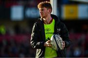19 January 2020; Ben Healy of Munster warms up during the Heineken Champions Cup Pool 4 Round 6 match between Munster and Ospreys at Thomond Park in Limerick. Photo by Diarmuid Greene/Sportsfile