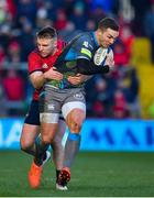 19 January 2020; George North of Ospreys is tackled by Rory Scannell of Munster during the Heineken Champions Cup Pool 4 Round 6 match between Munster and Ospreys at Thomond Park in Limerick. Photo by Brendan Moran/Sportsfile