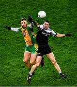 19 January 2020; Micheál Lundy of Corofin in action against Darryl Branagan of Kilcoo  during the AIB GAA Football All-Ireland Senior Club Championship Final between Corofin and Kilcoo at Croke Park in Dublin. Photo by Ray McManus/Sportsfile