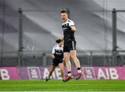 19 January 2020; Paul Devlin of Kilcoo celebrates after kicking a point to draw the game and send it to extra-time during the AIB GAA Football All-Ireland Senior Club Championship Final between Corofin and Kilcoo at Croke Park in Dublin. Photo by Seb Daly/Sportsfile