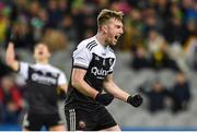 19 January 2020; Paul Devlin of Kilcoo celebrates after scoring a late free to draw the game during the AIB GAA Football All-Ireland Senior Club Championship Final between Corofin and Kilcoo at Croke Park in Dublin. Photo by Sam Barnes/Sportsfile