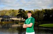 20 January 2020; Thomas Ahern poses for a portrait following an Ireland Rugby Under-20 Six Nations Squad Announcement at Fota Island Resort in Cork. Photo by David Fitzgerald/Sportsfile