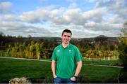 20 January 2020; Head coach Noel McNamara poses for a portrait following an Ireland Rugby Under-20 Six Nations Squad Announcement at Fota Island Resort in Cork. Photo by David Fitzgerald/Sportsfile