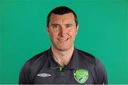 27 July 2011; Jason Byrne during an Airtricity League XI Squad Portraits Session at Tallaght Stadium in Tallaght, Dublin. Photo by Brendan Moran/Sportsfile