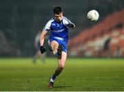 18 January 2020; Shane Carey of Monaghan during the Bank of Ireland Dr McKenna Cup Final between Monaghan and Tyrone at Athletic Grounds in Armagh. Photo by Oliver McVeigh/Sportsfile