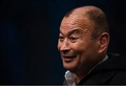22 January 2020; England head coach Eddie Jones during the Guinness Six Nations Rugby Championship Launch 2020 at Tobacco Dock in London, England. Photo by Ramsey Cardy/Sportsfile
