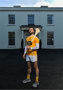 22 January 2020; In attendance at the launch of the 2020 Allianz Leagues at Malone House, Belfast is Antrim hurler Neil McManus. 2020 marks the 28th year of Allianz’ partnership with the GAA as sponsors of the Allianz Leagues. Photo by Brendan Moran/Sportsfile