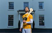 22 January 2020; In attendance at the launch of the 2020 Allianz Leagues at Malone House, Belfast is Antrim hurler Neil McManus. 2020 marks the 28th year of Allianz’ partnership with the GAA as sponsors of the Allianz Leagues. Photo by Brendan Moran/Sportsfile
