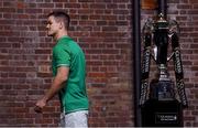 22 January 2020; Ireland captain Jonathan Sexton during the Guinness Six Nations Rugby Championship Launch 2020 at Tobacco Dock in London, England. Photo by Ramsey Cardy/Sportsfile