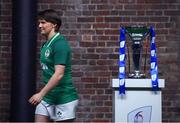22 January 2020; Ireland captain Ciara Griffin during the Guinness Six Nations Rugby Championship Launch 2020 at Tobacco Dock in London, England. Photo by Ramsey Cardy/Sportsfile