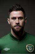 3 March 2014; Daryl Murphy during a Republic of Ireland Portrait Session at the Grand Hotel in Malahide, Dublin. Photo by David Maher/Sportsfile