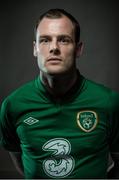 5 June 2013; Anthony Stokes during a Republic of Ireland Portrait Session at the Grand Hotel in Malahide, Dublin. Photo by David Maher/Sportsfile