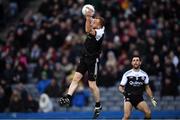 19 January 2020; Niall McEvoy of Kilcoo gathers possession as team-mate Aidan Branagan looks on during the AIB GAA Football All-Ireland Senior Club Championship Final between Corofin and Kilcoo at Croke Park in Dublin. Photo by Piaras Ó Mídheach/Sportsfile